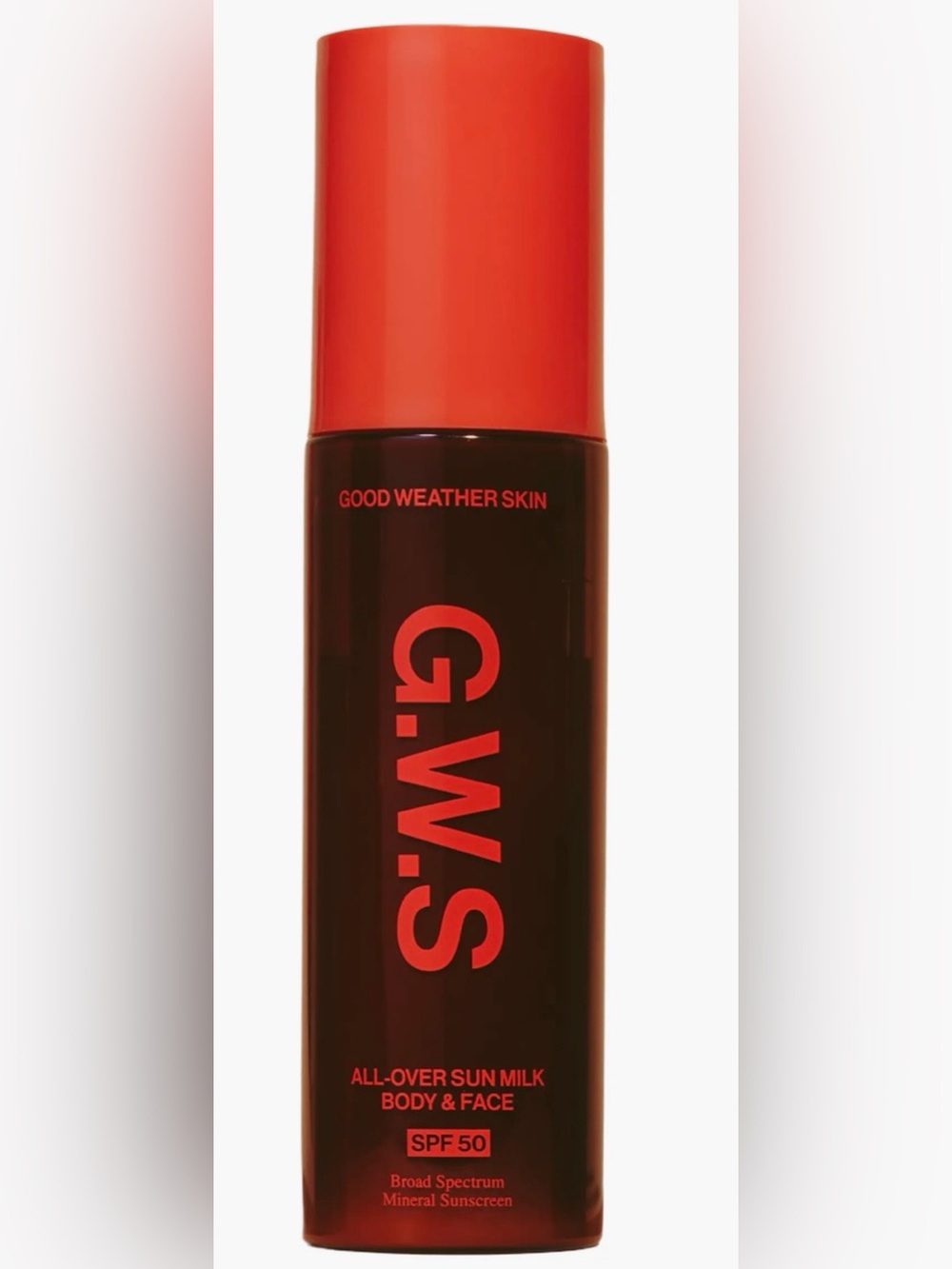 NIB GWS All-Over Sun Milk Face & Body SPF 50